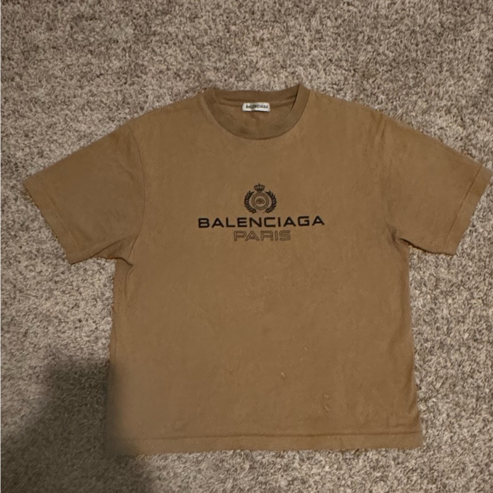 Balenciaga Brown T-Shirt